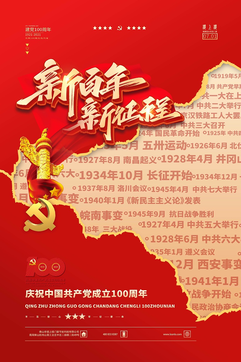 樓上樓|不忘初心,砥礪前行,慶祝建黨100周年！